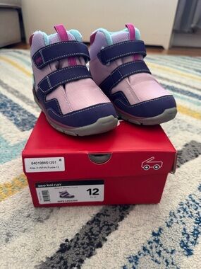 See Kai Run Atlas III Waterproof Boots Purple 12 NIB
